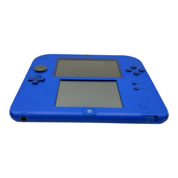 Nintendo 2DS Launch Edition BLACK & BLUE System, SD Card, Stylus, Charger - Picture 4 of 8